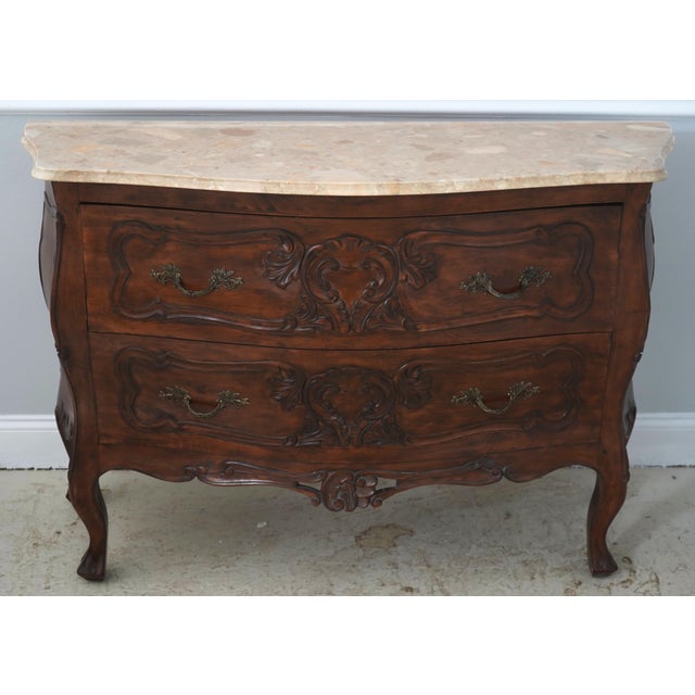 Age: Approx: 40 Years Old Details: Nice Carved Details Walnut Distressed Finish Condition: Excellent Original Finish &...