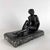 Gramegna Donato, Figure of Woman, 1920s, Bronze and Marble For Sale - Image 3 of 11