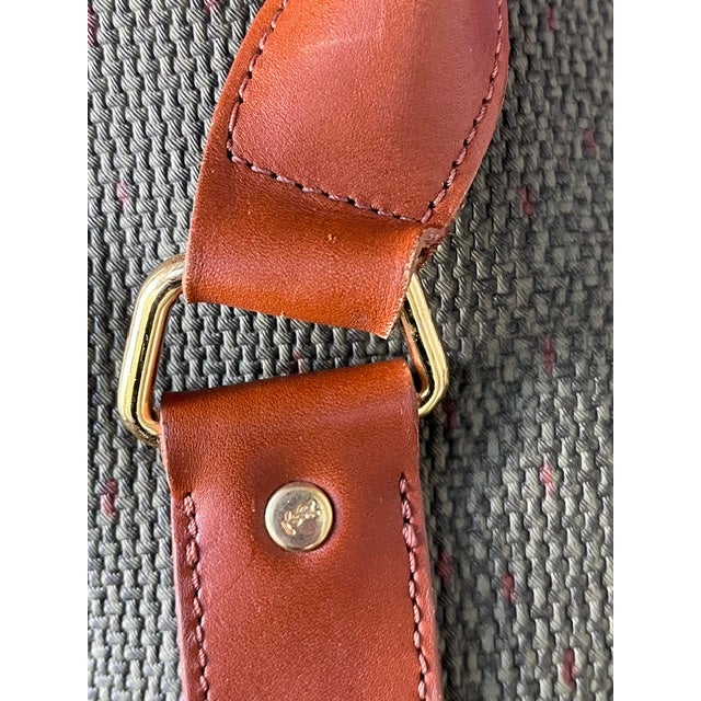 Vintage Yves Saint Laurent Monogram Coated Canvas Weekender Bag For Sale - Image 11 of 15
