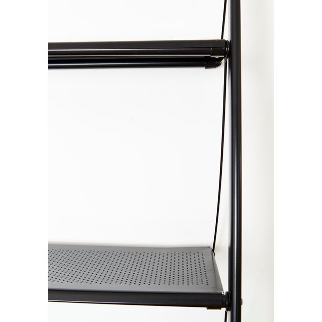 Black Postmodern Shelving Unit in the style of Philippe Starck, 1980s For Sale - Image 8 of 18