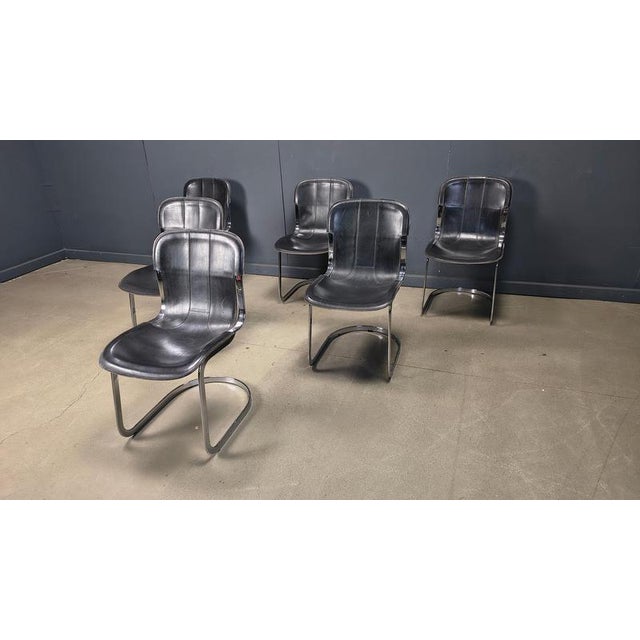 Vintage Dining Chairs from Cidue, 1970s, Set of 6 For Sale - Image 11 of 13