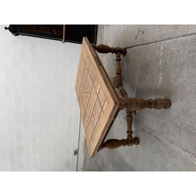 19th Century 19th Century Italian Table in Oak For Sale - Image 5 of 18