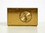 Small and Mechanical Swiza 8 Table Clock in Brass with an 8-Day Movement, 1960s For Sale - Image 12 of 15