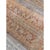 1900s Beige Field Geometric Antique Indian Amritsar Knotted Hallway Runner Rug For Sale - Image 4 of 6