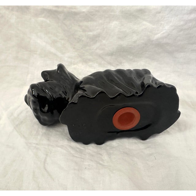 Vintage Black Scottie Dog Piggy Bank, super cute and perfect in a childs room or a scottie dog collector. 5in h x 8in w x...