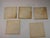 Vintage Mid 20th Century Set of 5 Hand Painted Game Motif Kitchen Tiles Stag Roe Deer Ibex Fox Rabbit or Hare For Sale - Image 9 of 12