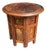 Small Hand Carved Anglo Indian Hoshiarpur Folding Table, 1950 For Sale