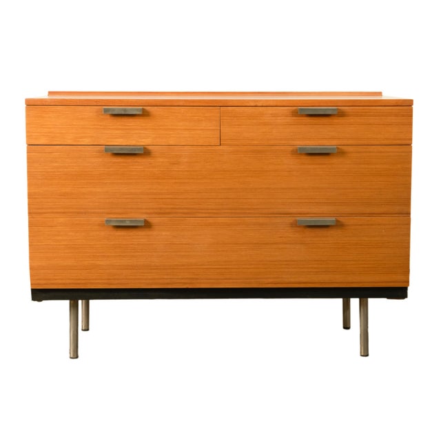 Mid Century Modern Birch Fineline Vanity Dresser Chest Set John Sylvia Reid 1961 For Sale - Image 14 of 16