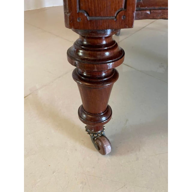 Set of Victorian Mahogany Armchairs, 1860s For Sale - Image 12 of 14