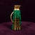 Metal Model 968D Thermos in Hand-Decorated Green Goatskin Parchment by Aldo Tura, Italy, 1960s For Sale - Image 7 of 18