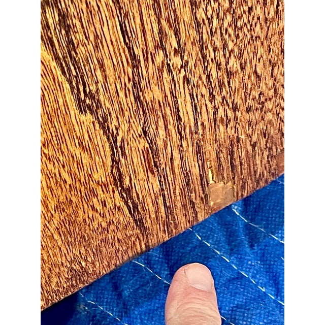 Brown Lane Furniture Company 1970s Pair of Midcentury Modern Brutalist/Staccato Night Stands For Sale - Image 8 of 12