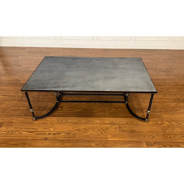 Rectangular Industrial Style/Casual Coffee Table by Century Furniture For Sale In Atlanta - Image 6 of 10