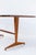 Italian Wooden Grey Glass Dining Table with Brass, 1950 For Sale - Image 11 of 16