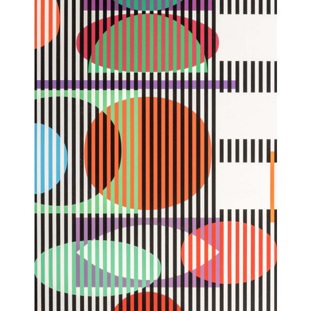 Agam Yaacov Yaacov Agam "Double Metamorphosis Ii" Screenprint For Sale - Image 4 of 13