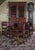 Neo-Renaissance Chairs in Leather Upholstery, Set of 6 For Sale - Image 6 of 6