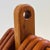 Mid Century Teak Hanging Coaster Set - Set of 6 Coasters With Holder - 1970s For Sale In San Francisco - Image 6 of 14