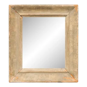 American Modernist Paint Decorated Wood Picture Frame Circa 1940