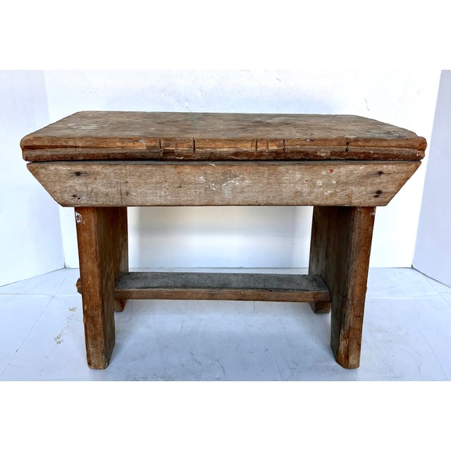 Antique French Hand Crafted Milking Stool For Sale - Image 11 of 12