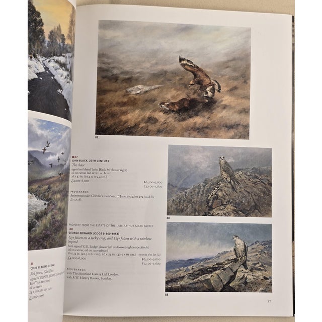2010s Sporting and Wildlife Art Auction Catalogue, Christie's South Kensington. December 2014 For Sale - Image 5 of 6