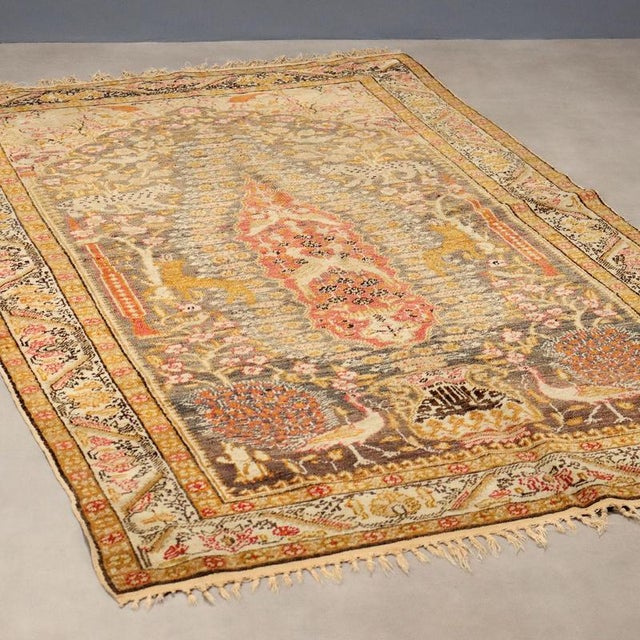 Turkish Cotton Kayseri Rug For Sale - Image 9 of 9