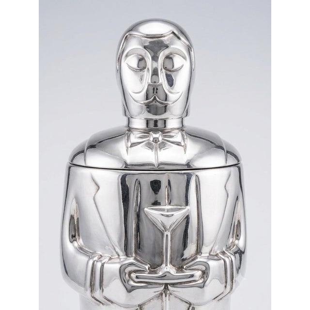 Add vintage charm to your bar cart with this striking Lenox butler cocktail shaker. Featuring sleek Art Deco lines and a...