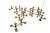 An impressive, original aluminium “Atomic” ceiling lamp designed by Trix and Robert Haussmann in the 1970s, and produced...