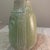 Contemporary 1970s Green Ceramic Vase With Face Motif For Sale - Image 3 of 7