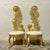 1990s Italian Baroque White Chair – High Back & Gold Leaf Details For Sale - Image 9 of 9