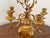 Italian Rococo Gold Gilt 5 Arm Candelabra For Sale - Image 6 of 12
