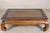 Vintage Chinese Low Kang Two-Tone Elm Coffee Table with Curved Legs For Sale - Image 13 of 18