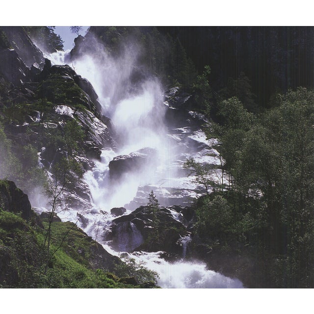 Artist: Archiv Kiedrowski Title: Latefoss, Norway Year: 2009 Signed: No Medium: Offset Lithograph Paper Size: 17 x 17.75...