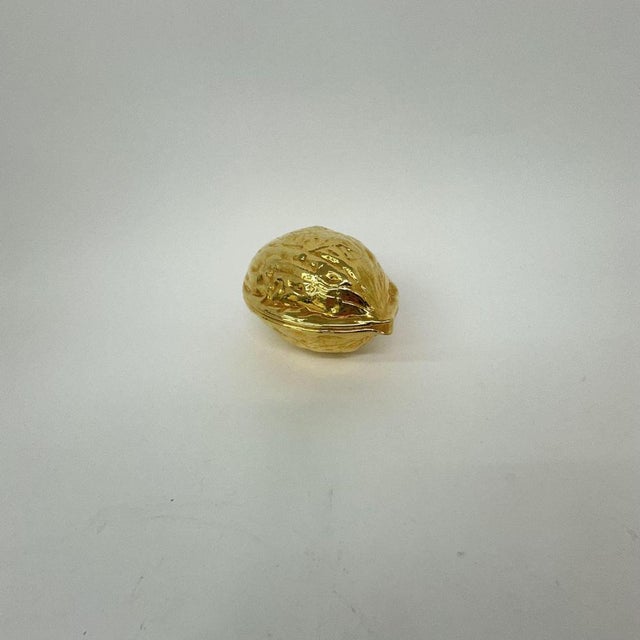 Vintage Gold Wall Nut Shaped Nutcracker, 1970s For Sale - Image 13 of 18