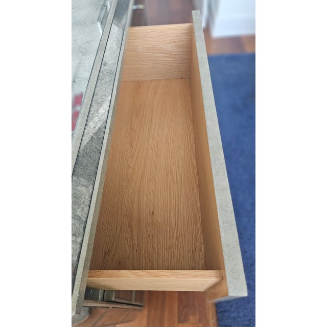Wood Restoration Hardware - The Ava Wide Dresser For Sale - Image 7 of 8