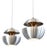 UFO Pendant Lights by Bertrand Balas for Raak Amsterdam, 1970s, Set of 2 For Sale