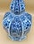 1990s Vintage Baker Knapp & Tubbs Delft Style Vase Made in Holland For Sale - Image 5 of 6
