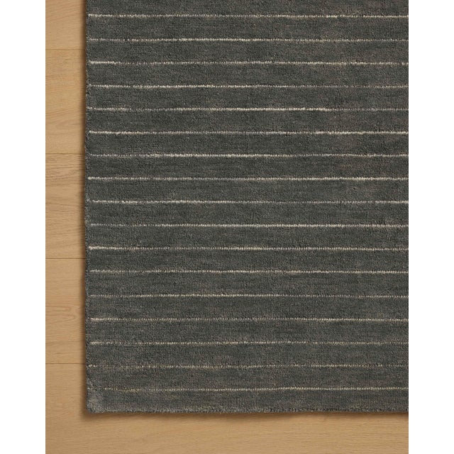 2020s Chris Loves Julia x Loloi Henry Charcoal / Ivory 9'-3" x 13' Area Rug For Sale - Image 5 of 6