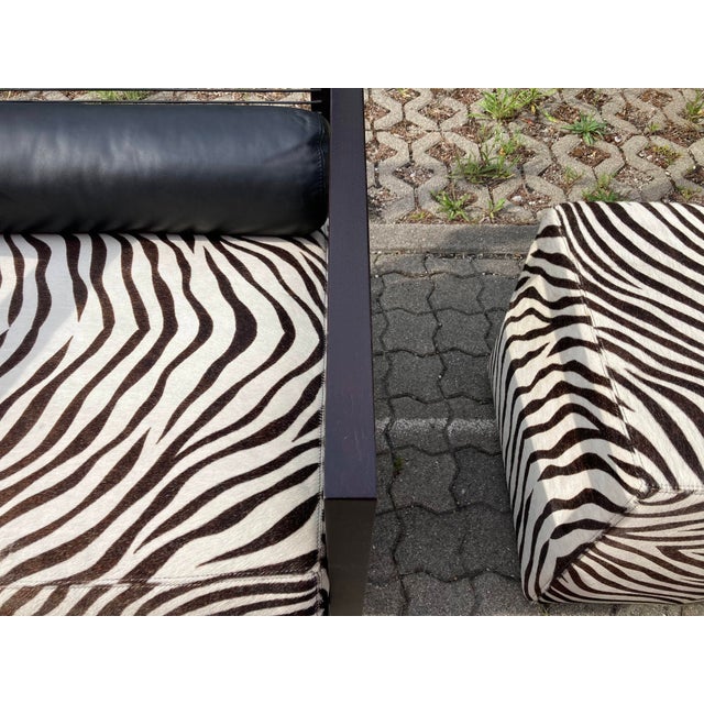 Black Set of Astoria HB Lounge Chair and Ottoman from BBB Bonacina, 2015 For Sale - Image 8 of 18
