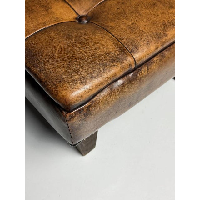 Sheepskin Pouf Footstool For Sale - Image 10 of 16