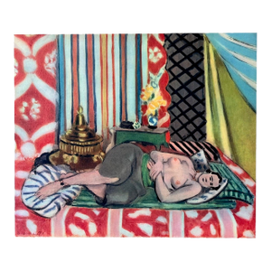 Henri Matisse Engraving 14 Recumbent Odalisque in Silver Trousers 1948