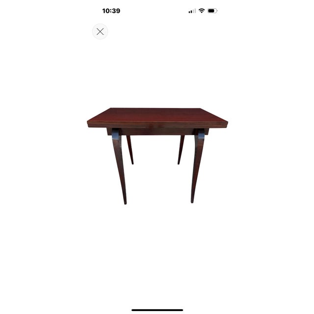 1930s French Art Deco Game Table For Sale
