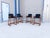 1960s Danish Modern Teak Barstool Set of 4 For Sale - Image 4 of 12