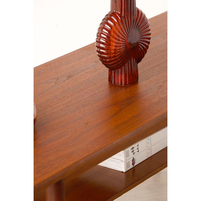 Vintage Scandinavian Teak Coffee Table, Denmark, 1960s For Sale - Image 6 of 14
