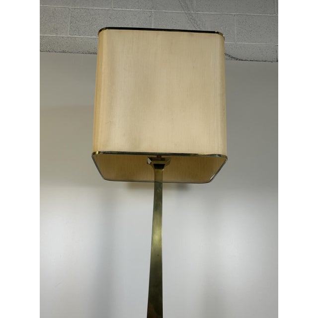 High Society Brass Floor Lamp, 1970s For Sale - Image 11 of 12