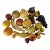 19th Century Group of 20 Carved Marble and Alabaster Fruit For Sale