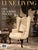 Mid-Century Modern Queen Anne Style Wingback Chair , From Antique to Modern Design, One of a Kind Piece For Sale - Image 3 of 7