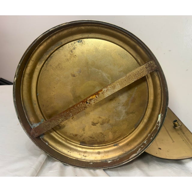 Large Antique Bronze Religious Catholic Church Altar Tabernacle Offering Box For Sale - Image 13 of 14