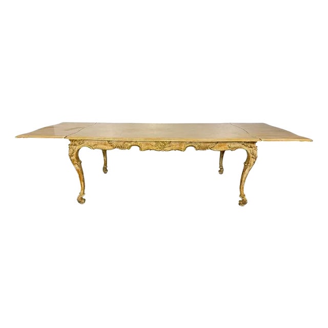 French Provincial Style Dining Table C. 1930's For Sale