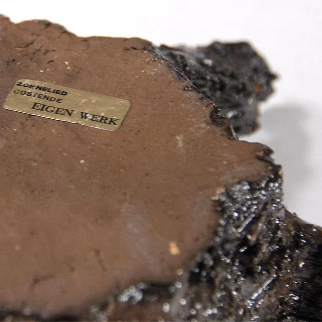 1970s Brutalist Ceramic Dish, Belgium, 1970s For Sale - Image 5 of 10