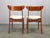 Vintage Danish Teak Dining Chairs by Schionning & Elgaard, 1960s, Set of 4 For Sale - Image 12 of 15