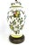 Rustic European 1960's Vintage Floral Mid-Century Hand Painted Lamp For Sale - Image 3 of 12
